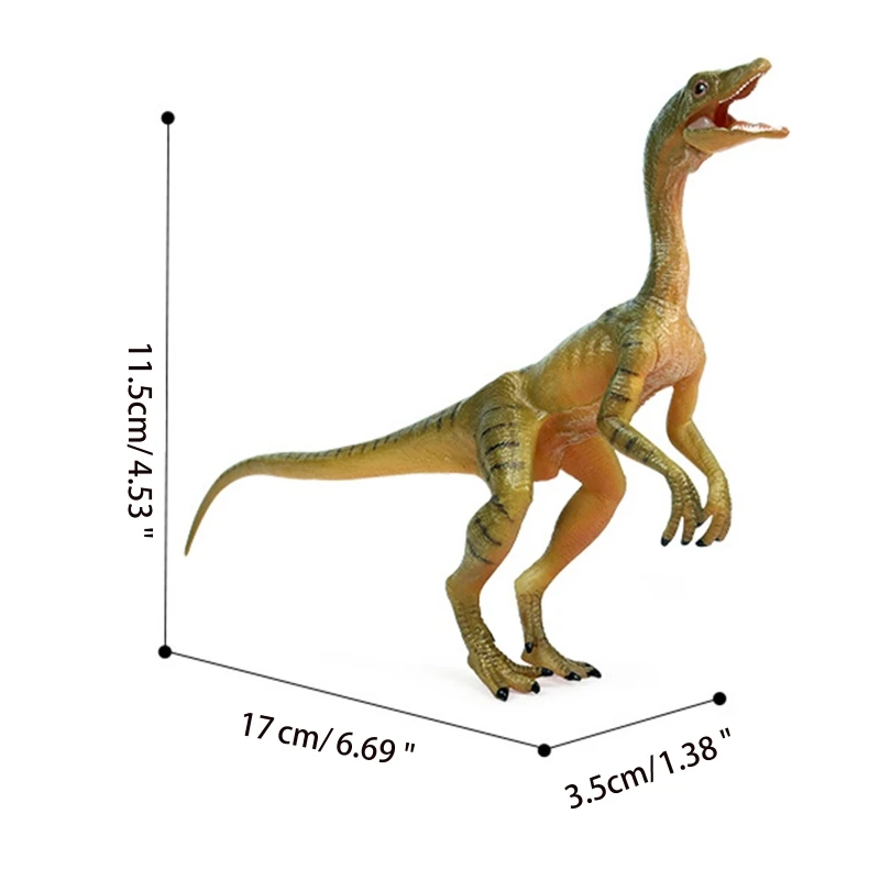 Портативная коллекционная фигурка динозавра, детское образование, кляп для раннего обучения, подарок
