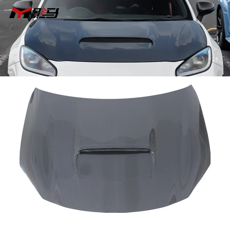 

Stiwrc Style Carbon Fiber Engine Hood For Toyota Gr86 Supra BRZ Bonnet Engine Cover 2012-2019
