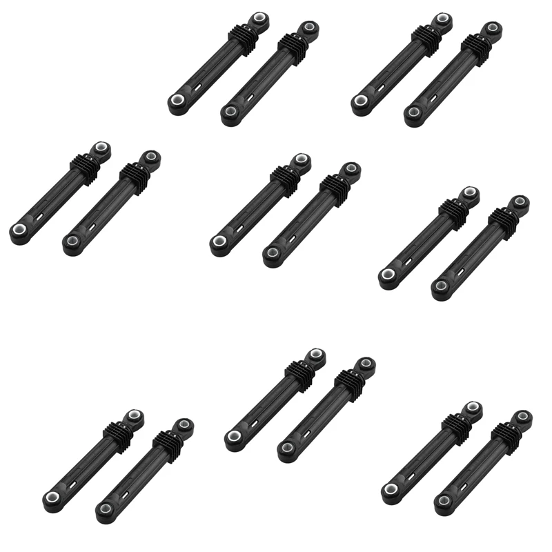 

16 Pcs 100N For LG Washing Machine Shock Absorber Washer Front Load Part Black Plastic Shell Home Appliances Accessories