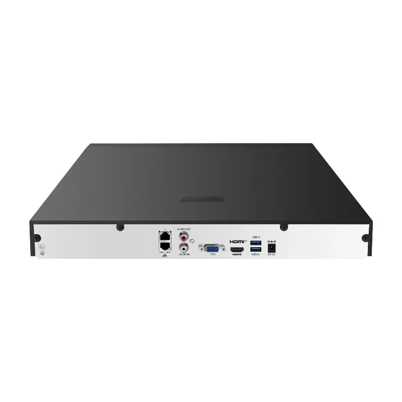 Eco 32CH 4K 8MP 12MP NVR with 2SATA Non-POE Support Ultra H.265 H.264 Face Comparison Network Recorder NDAA