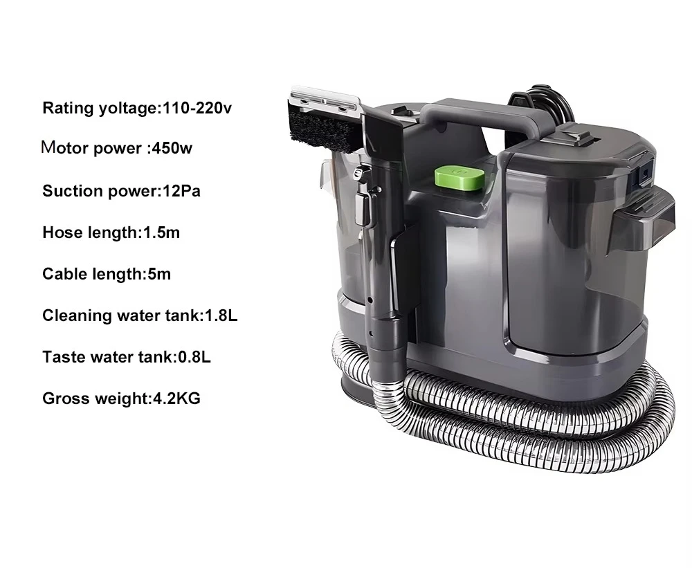 Curtain Vacuum Cleaner Multifunctional Fabric Cleaning Machine Sofa Vacuuming Wash Machine Tungfull All-in-One Household Carpet