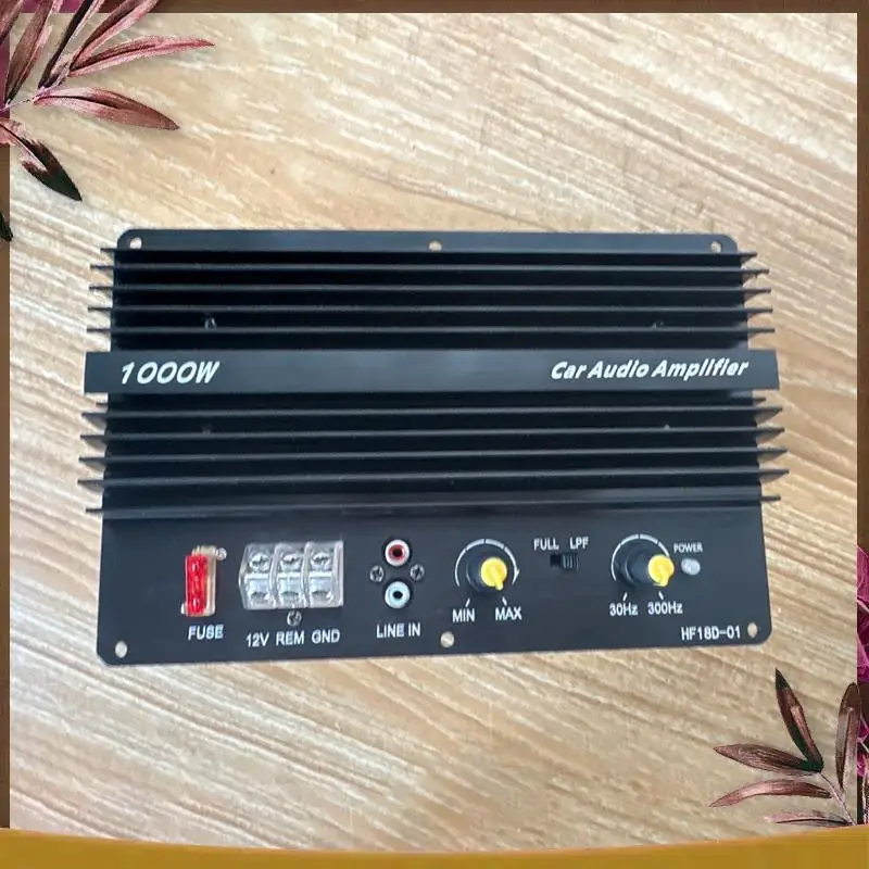 

AB59-1 Piece PA-80D 12V 1000W Amplifier Board Mono Car Audio Power Amplifier Powerful Bass Subwoofers Amp Universal
