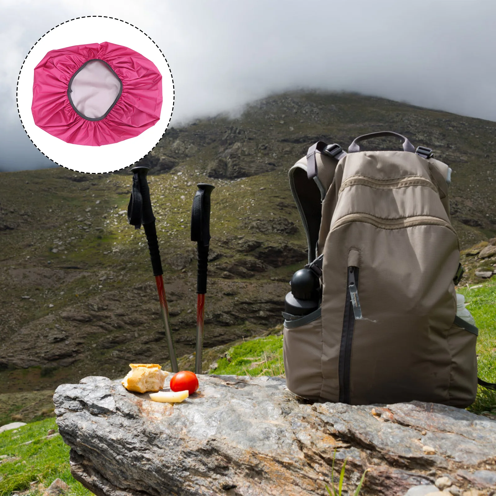 

Waterproof rain cover Rucksack rain coverRainproof pack cover Outdoor bag coverCamping Hiking pack cover