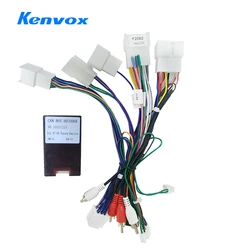 android Car radio Canbus Box Decoder For toyota harrier 1998 1999 2000 2001 16 pin Wiring Harness Plug Power Cable