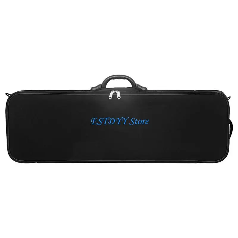 

G6DE Professional 4/4 Violin Case with Hygrometer and Violin Carry Strap String Instrument Case Violin Accessories Storage