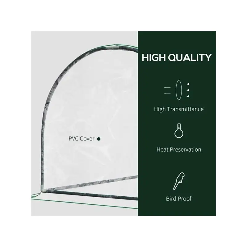 植物用のPVCカバー付きミニ温室