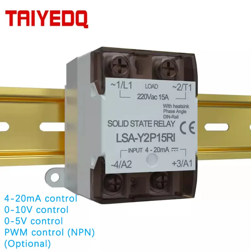 4-20mA Input Control Single-Phase Isolated AC Solid-State Voltage Regulator Module SSR Transformer 220V