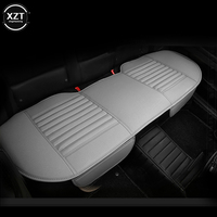 New Pu Leather Car Seat Pad Auto Cushions Non Slide Backless Seat Cushion Universal Accessories Single Covers M10 X15 Interior