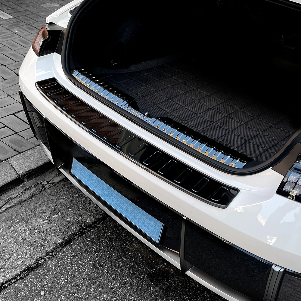 

For Hyundai IONIQ 6 2023-2025 LHD/RHD Stainless Inner Door Sill Protector Cover Car Interior Decor Accessories