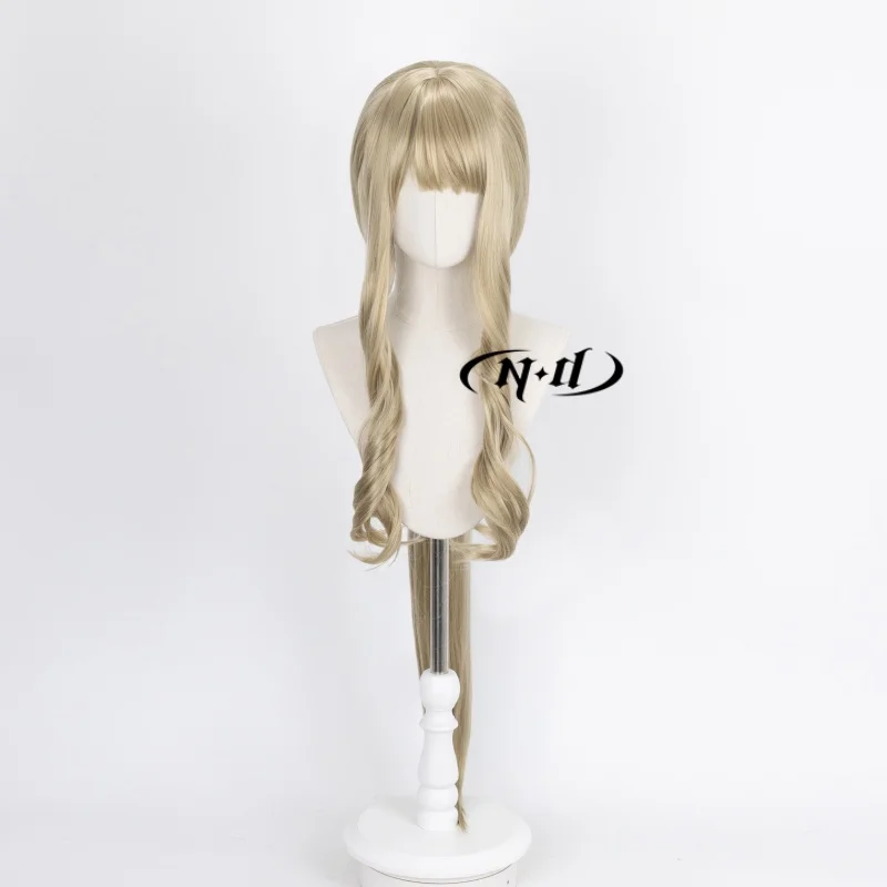 ND Muelsyse Cosplay Wigs Hairpiece Arknights Cosplay Hair Wigs for Comic Con Coser Women Costume Theme Party Heat Resistant