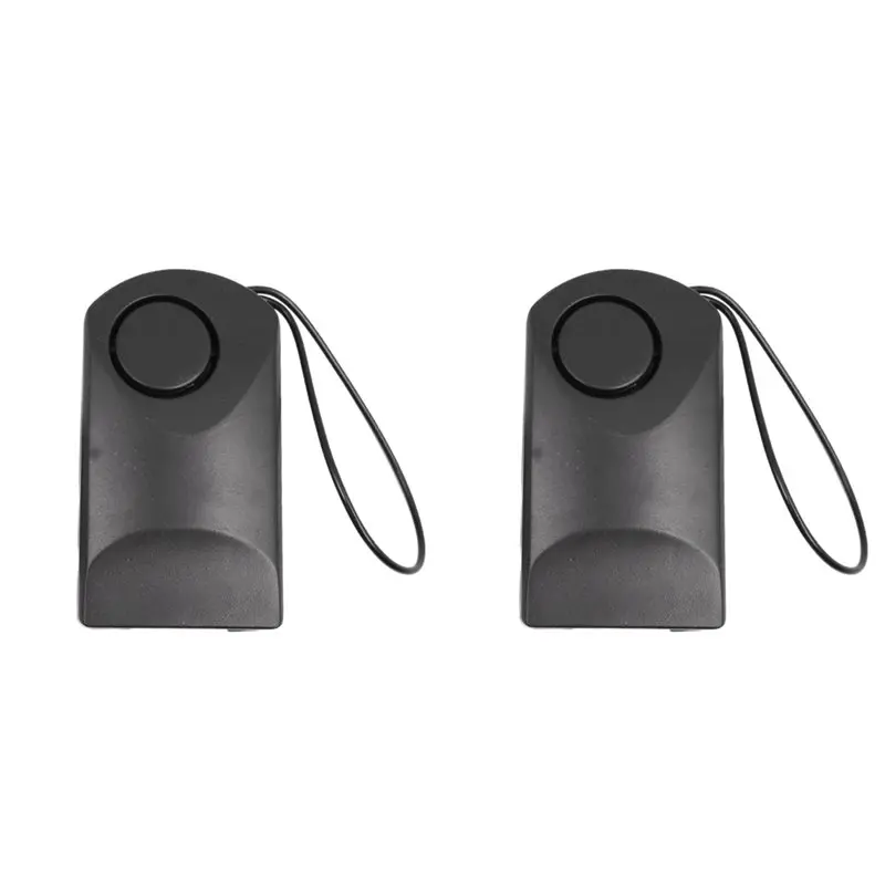 

【PRICE-DROP!】2X For Touch Door Knob Entry Alarm Alert Security Anti Theft 120Db (Without 9V Battery)