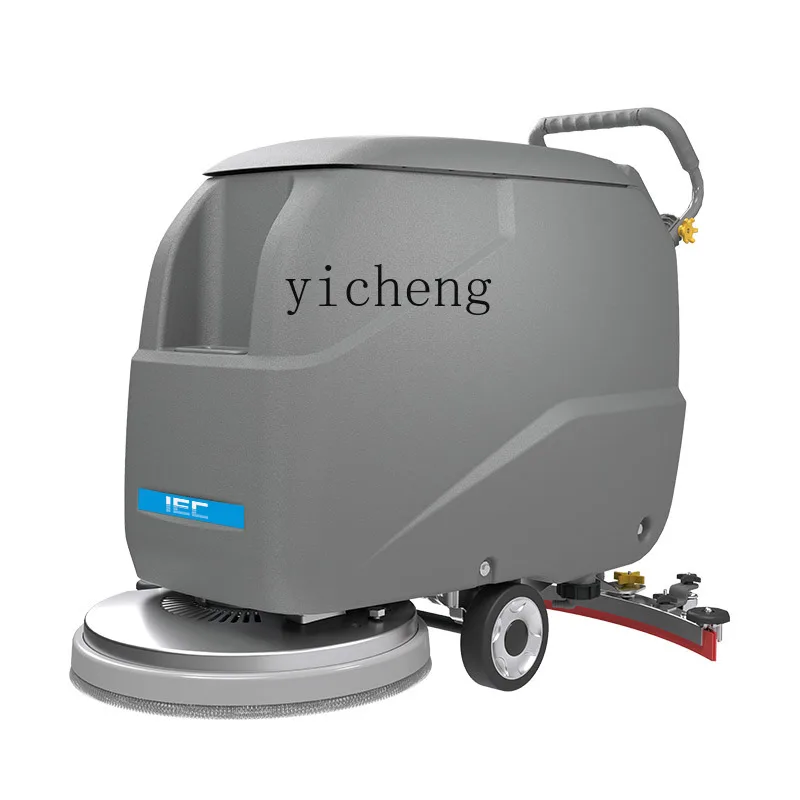 Lavatrice ZZ Centro commerciale Lavapavimenti elettrico Officina industriale di fabbrica Aspirazione di guida