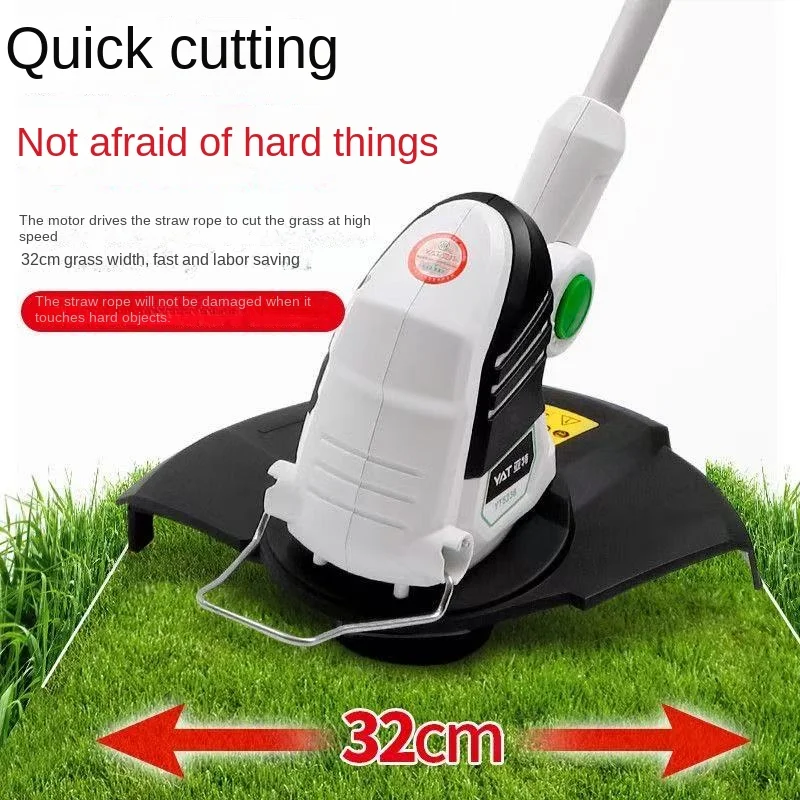 550W Electric Lawn Mower AC220V Household Garden Mowing Lawn Mower With 360 Degree Rotation And Adjustable Lifting Function