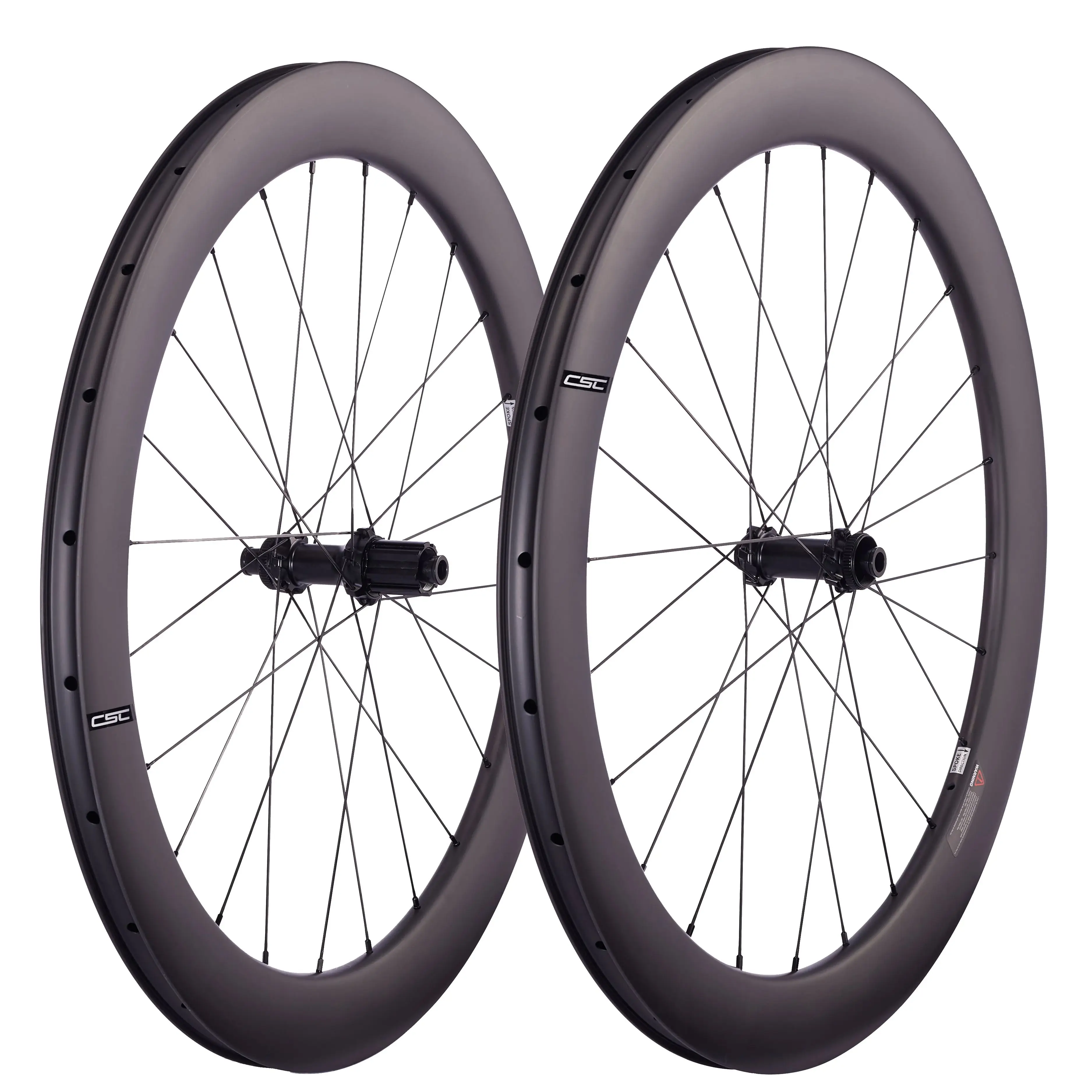 CSC UCI 1280g ultraléger 700C gravier vélo roues en carbone verrouillage central frein à disque 54T cliquet clic rę tubeless pour vélo de course