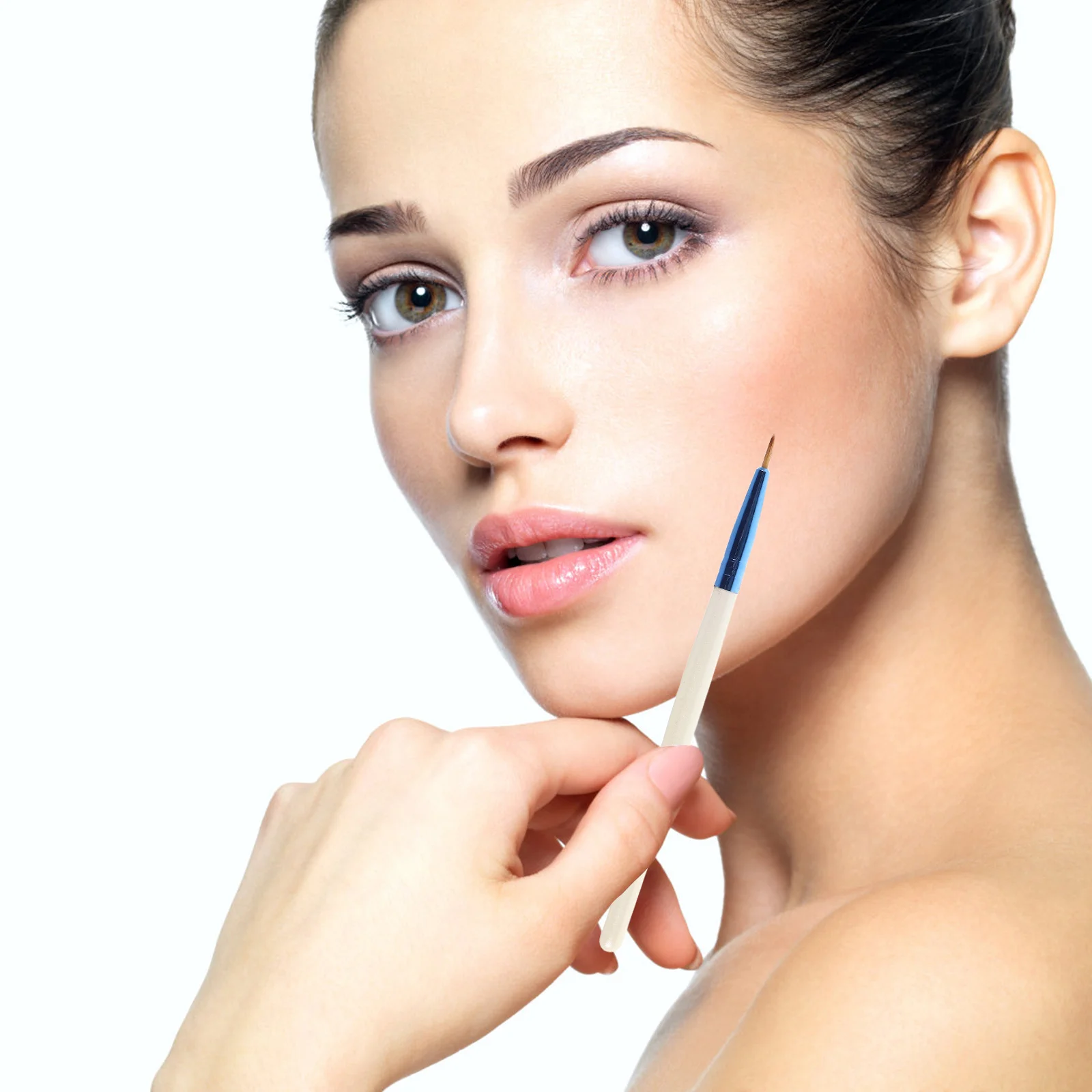 Pinceau Eyeliner Ultra fin, outil de maquillage de détail de précision pour le revêtement ailé et le contrôle des taches, applicateur de pinceaux cosmétiques