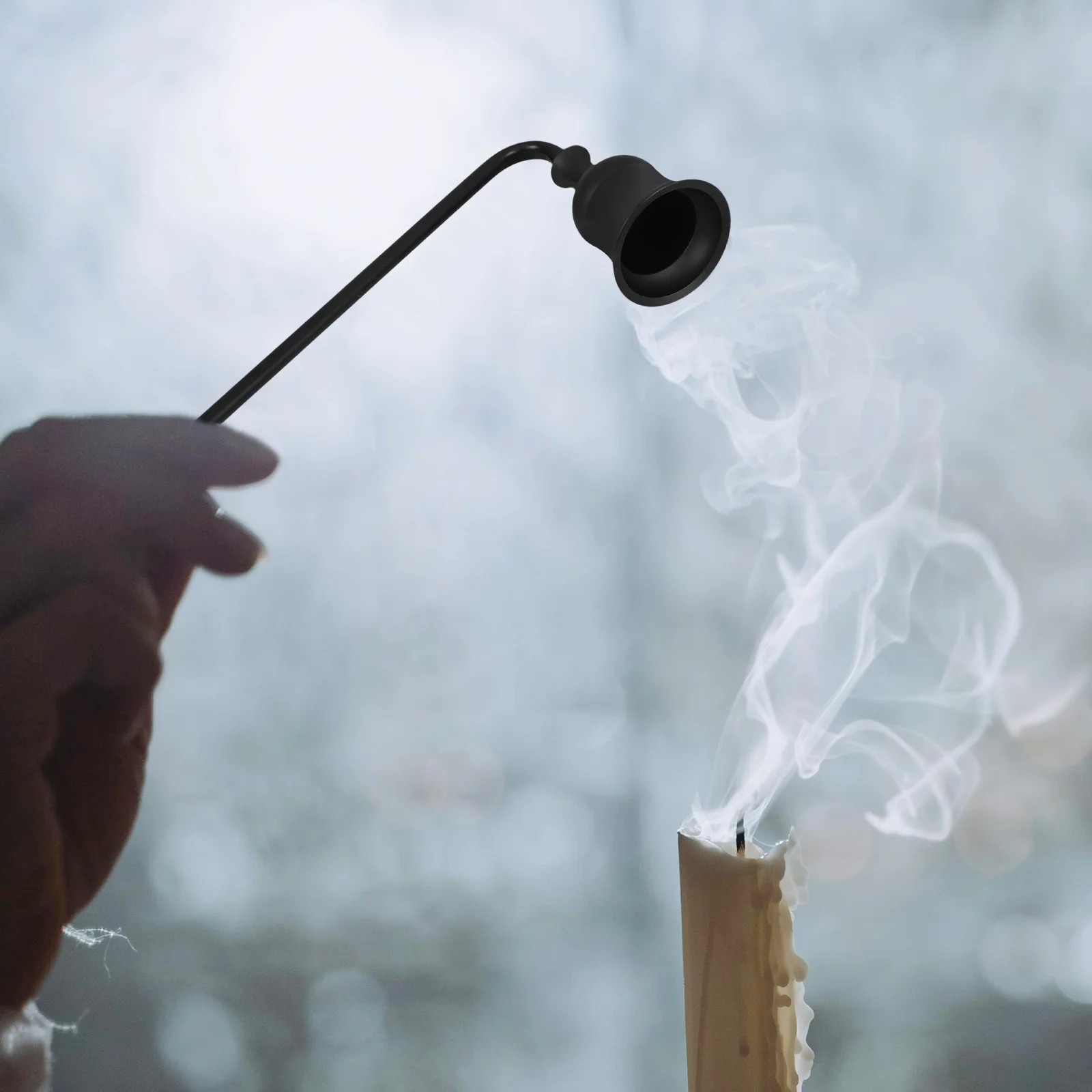 Metal Snuffer Extinguisher Smoke Wax Mess Free Long Life Accessory Gift for Lovers Safe Convenient