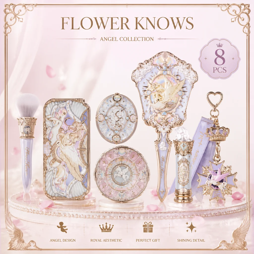 Flower Knows Knight Unicorn Treasure Chest Set