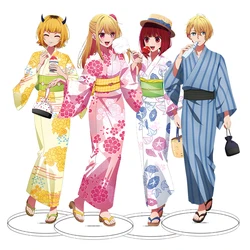 Anime Oshi No Ko Acrylic Stand Figure Gorou Akuamarin Hoshino Ai Rubii Sarina Standing Model Plate Desk Display Ornament Props