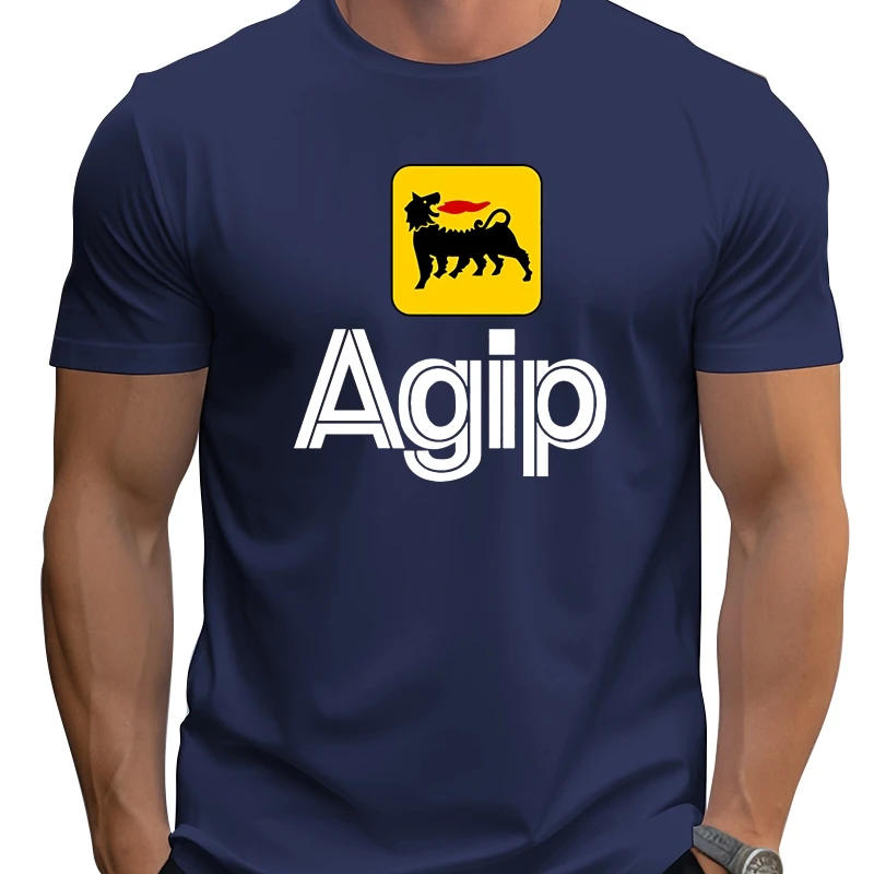 

New Fashion Agip Oil Mens and Womens T-shirt Usa Size S-5XL