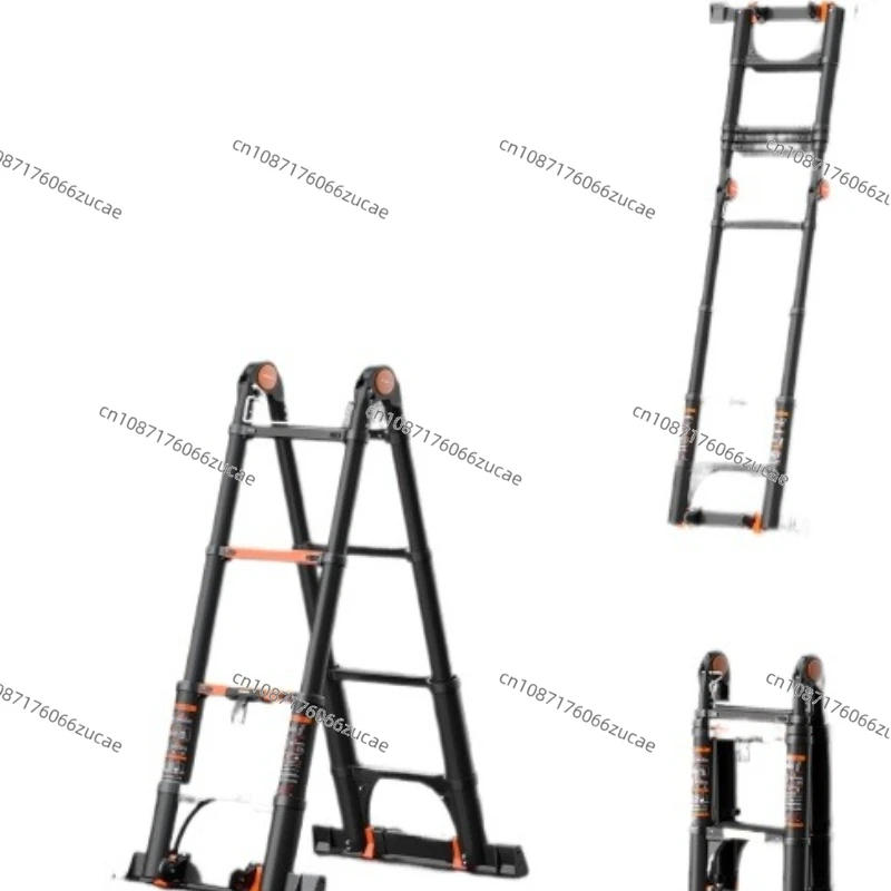 Aluminum Alloy Multifunctional Telescopic Ladder Folding Ladder Portable Lifting Engineering Stairs