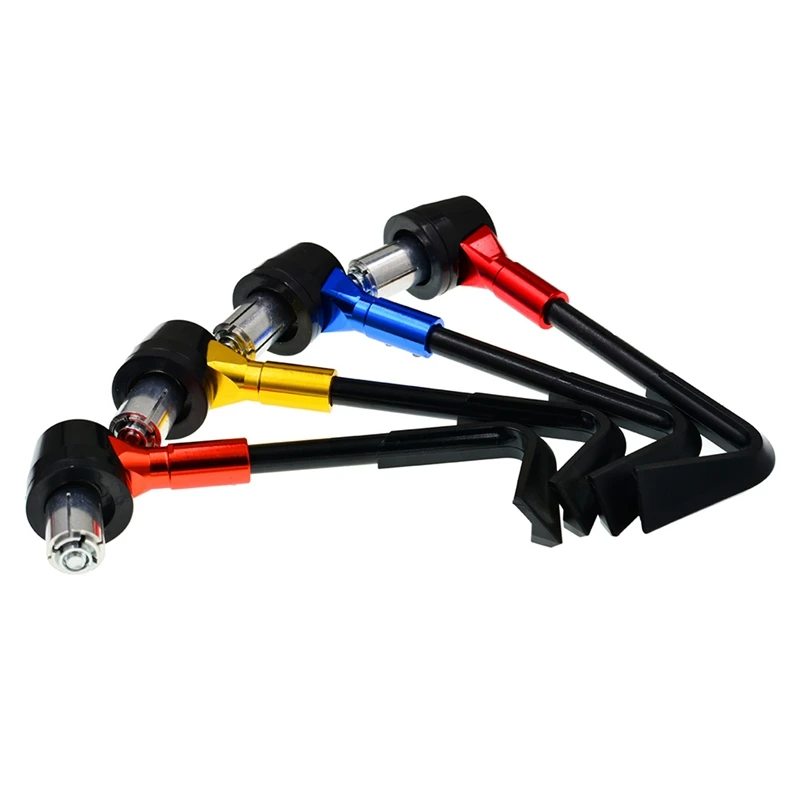 1 par 22mm universal motocicleta peças de modificação proteção haste chifre freios mão guarda moto freio embreagem alavanca protetor