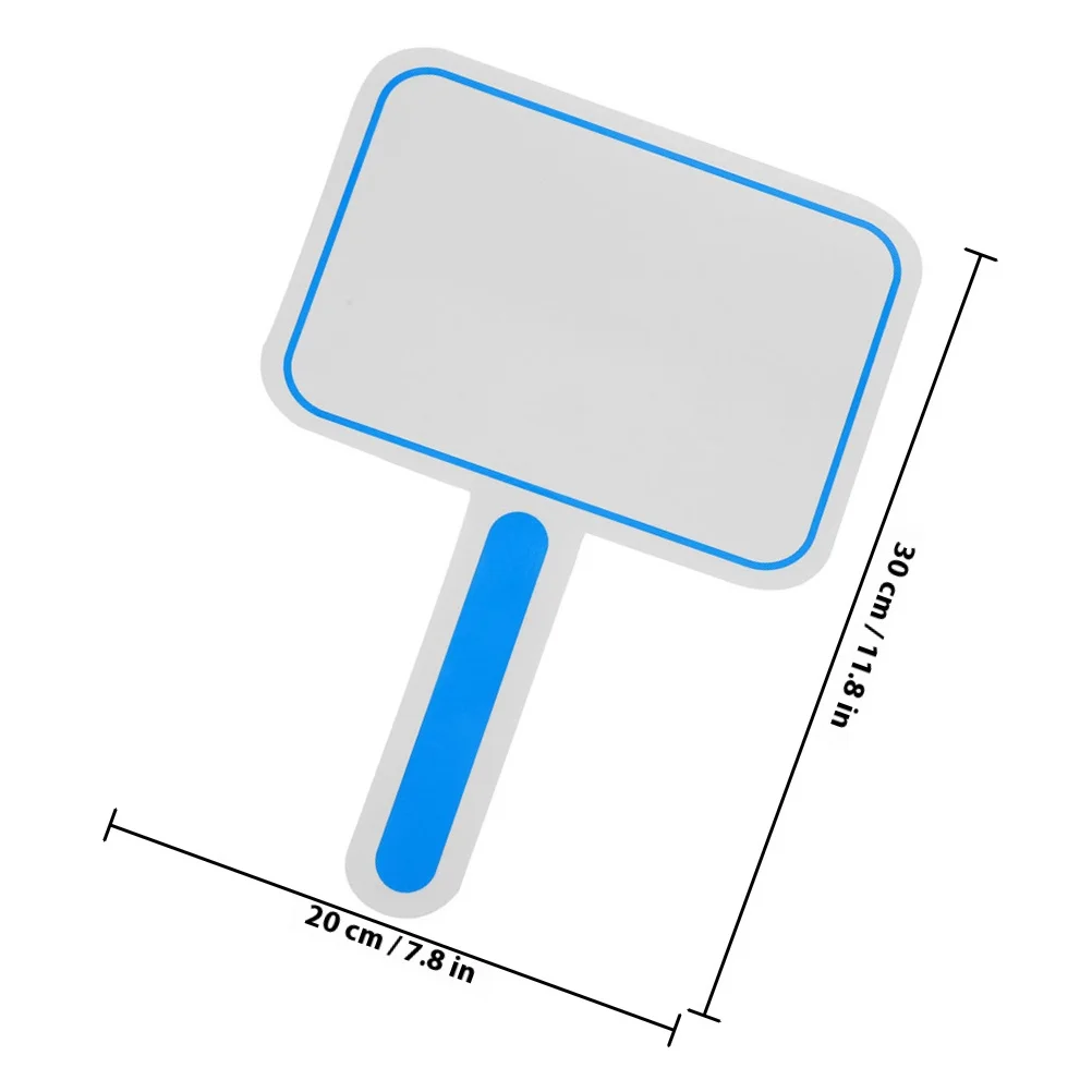4Pcs Dry Erase Score Boards Sturdy Handheld Whiteboards Single Sided Easy Use Writing Boards for Sports Scoring Outdoors