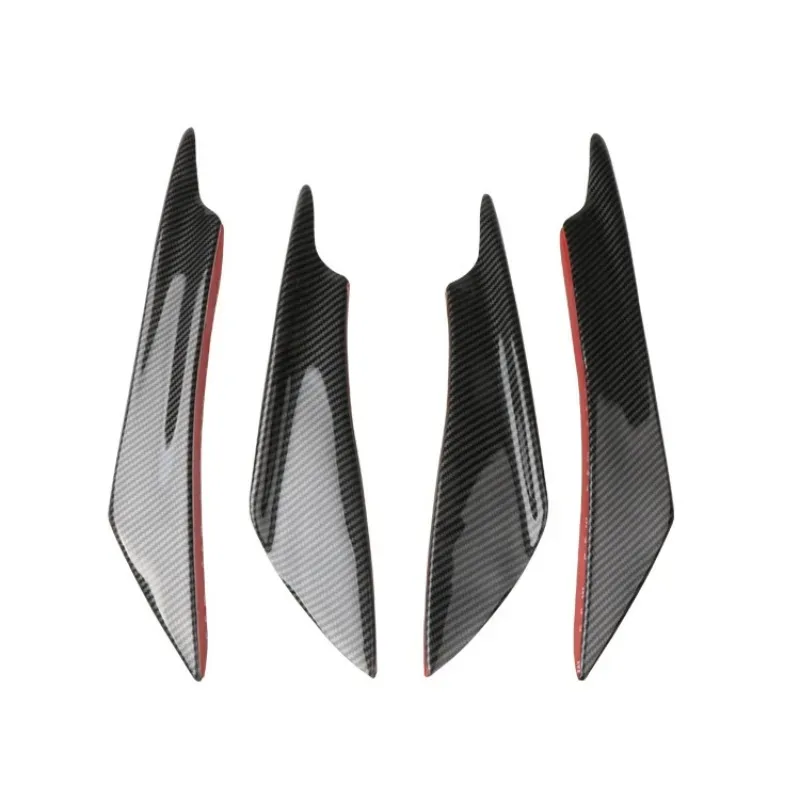Spoiler Diffuser Universal untuk Mobil, Serat Karbon, Air Knife, Cool Racing, Motor, Fixed Wing, Cover, Ornamental Mould