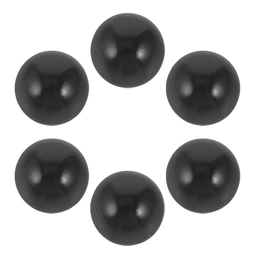 

Набор из 6 черных шариков для пинбольного автомата, запасные части для аркадных игр, гладкие, надежные, компактные, портативные, с отличной производительностью