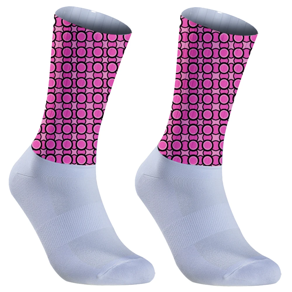 Rad socken Mesh Basketball Badminton Renn socken Calcetines Ciclismo profession elle Wettbewerb Rad socken