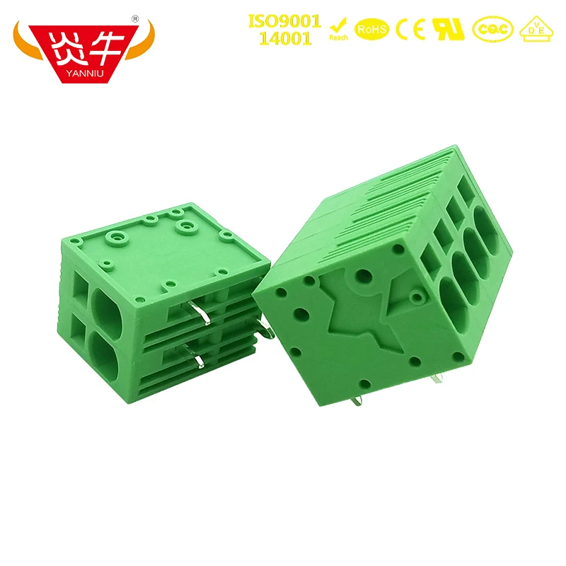 

10Pcs KF205R 7.5 2P ~ 12P PCB SPRING TERMINAL BLOCKS DG271R 7.5mm 2PIN ~ 12PIN 300V 30A SPT 5 1 H PHOENIX CONTACT DEGSON KEFA