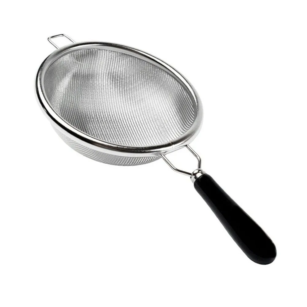 Stainless Steel Tea Infuser with Decorative Handle and Streamlined Profile for Nesting in Narrow-Necked Teapots and Mugs