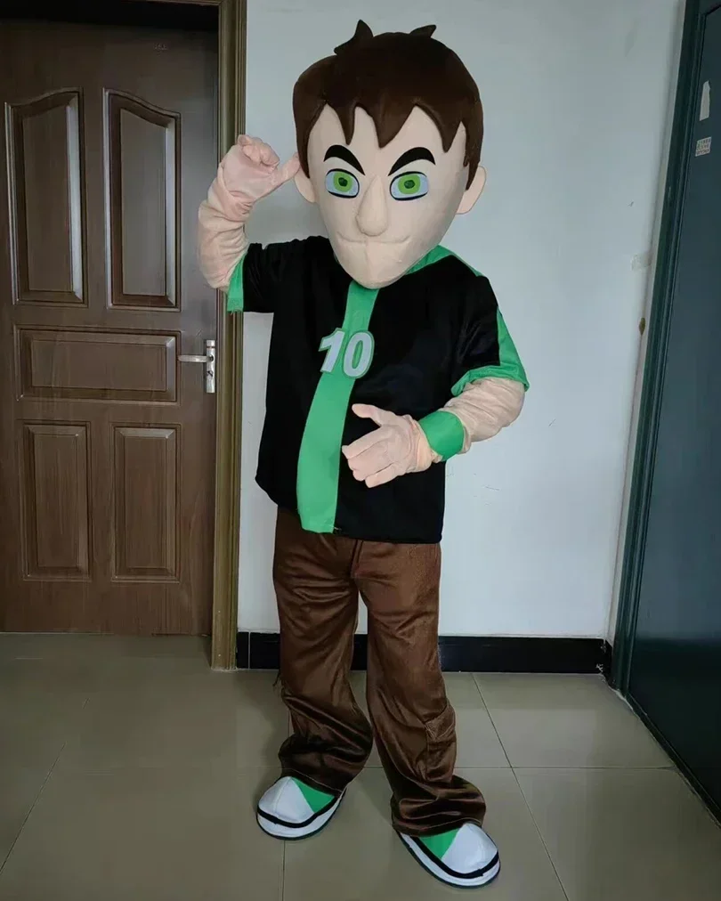 

Disney Boy Mascot Costume Football Boy Dress Cosplay Halloween Full Body Suit Commercial Activity Holiday Party Wearable