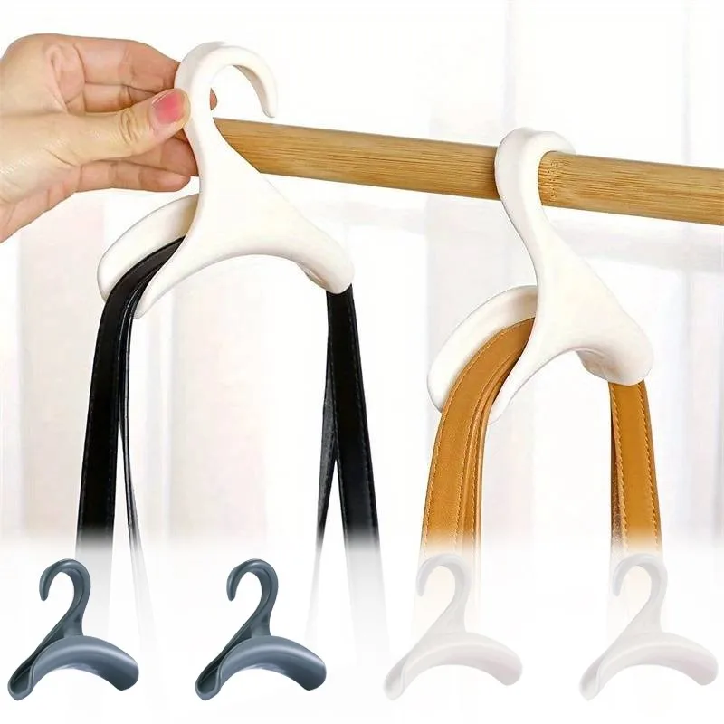 2/4Pcs Bag Hanger Hook Handbag Hat Scarf Storage Rack Wardrobe Backpack Hook Handbag Holder Storage Rack Arched Storage Hook