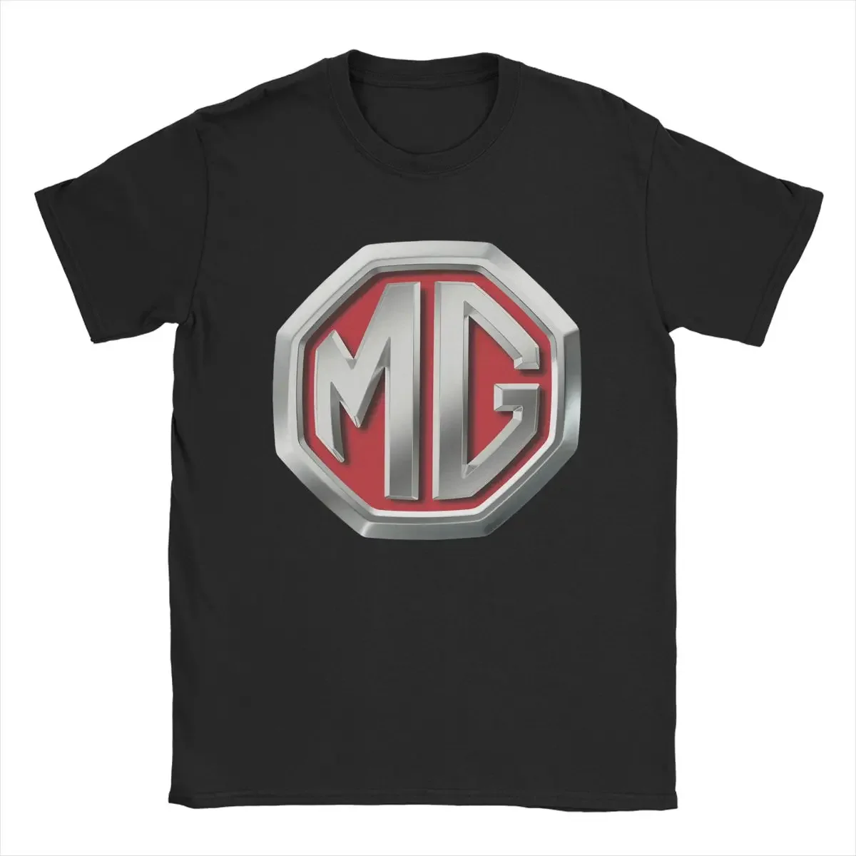 MG Logo Men Women's T Shirts  100% Cotton New Arrival Clothing Merchandise Vintage Tee Shirt T-Shirt manga vintage anime clothes