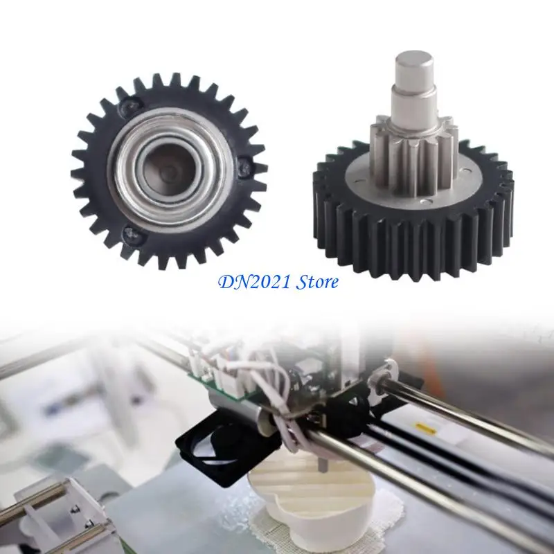 

F3KE Upgraded Hardened Steel Extruder Gear Accessories Gear Assembly Drive Gear Extruder for K1 K1C 3D Printer Accessories