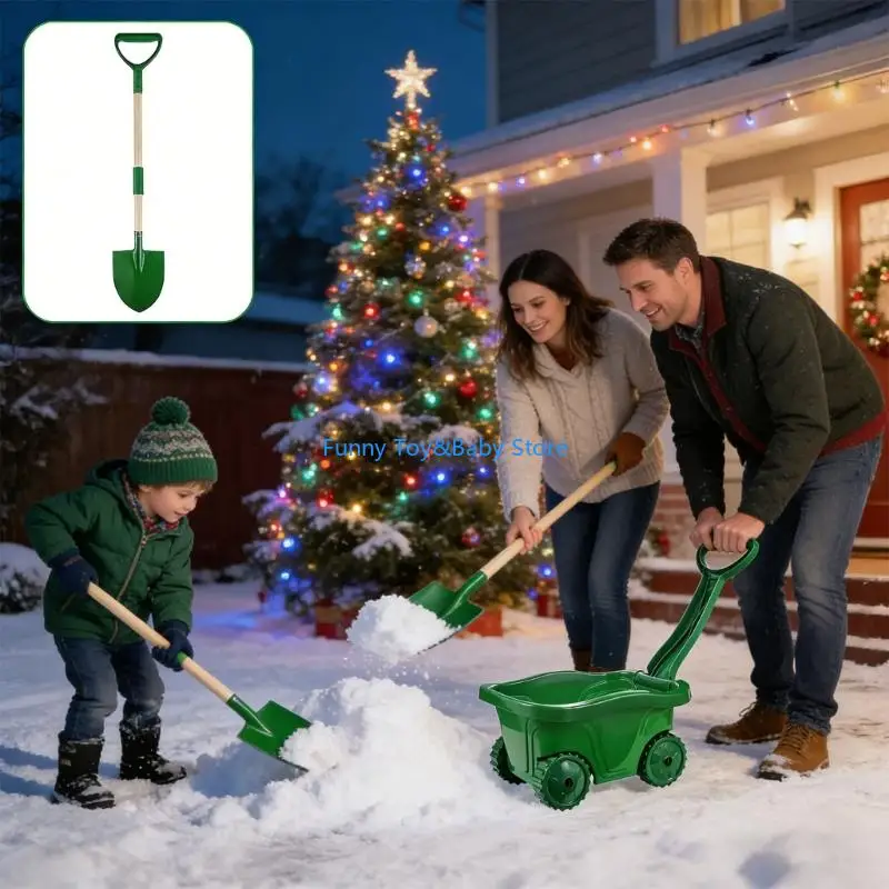 Paquete 7 equipos jardinería para niños con acabado, pala, azada y más para jugar aire libre forma segura y con