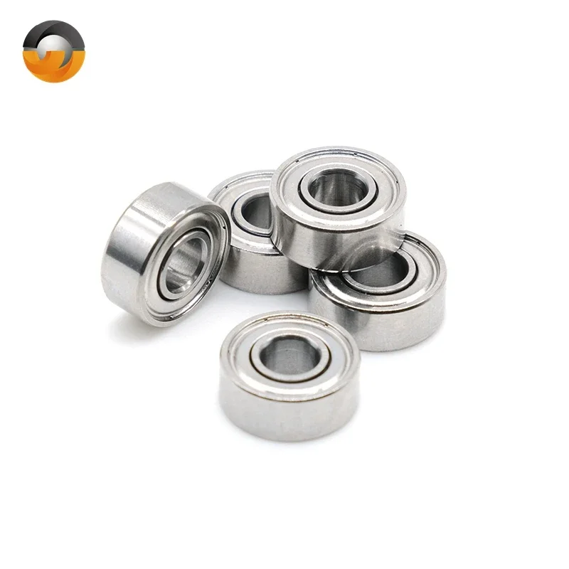 

4Pieces 1050 MR105ZZ Miniature Bearing 5*10*4mm chrome steel Metal Sealed High speed Mechanical equipment parts