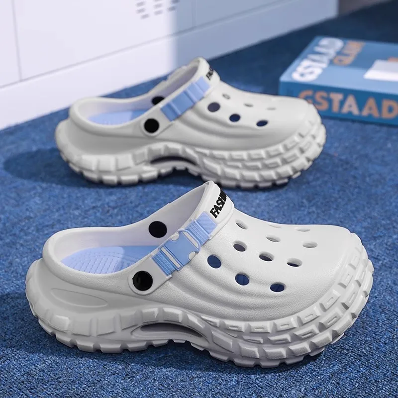 

Парижская обувь с отверстиями для шин, сандалии больших размеров, пара