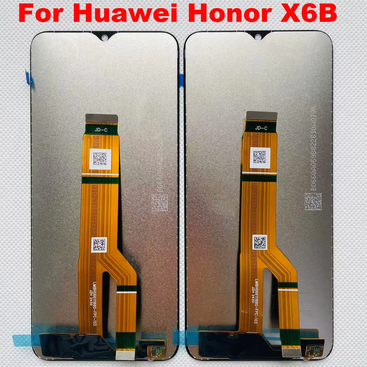 6.56'' Original for Huawei Honor X6b 5G JDY-LX1 JDY-LX2 LCD Display Touch Screen Digitizer with Frame Replacement
