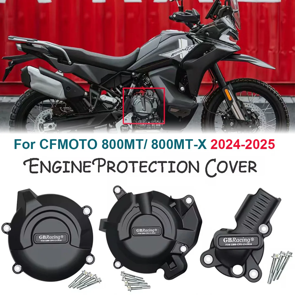 

2025 New Motorcycle Engine Protection For CFmoto 800MT X 800MT-X 800 MTX 800MT 2024+ Cover Ground Protection Device