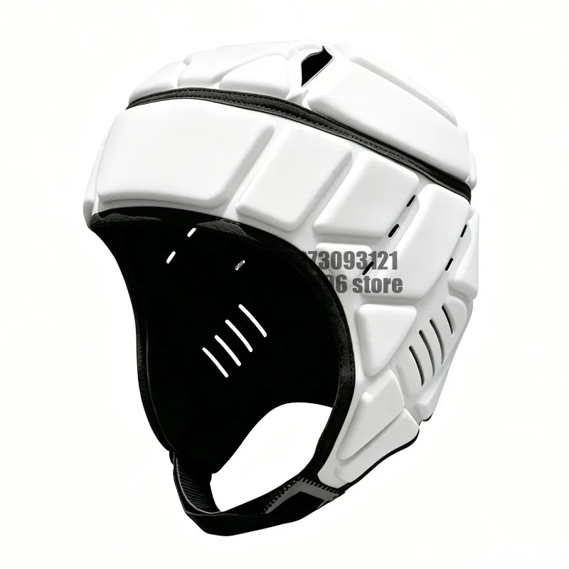 Rugby helmet bumper hat, sports head guard hat, hockey, baseball, soccer, roller skating, cycling protective headcover