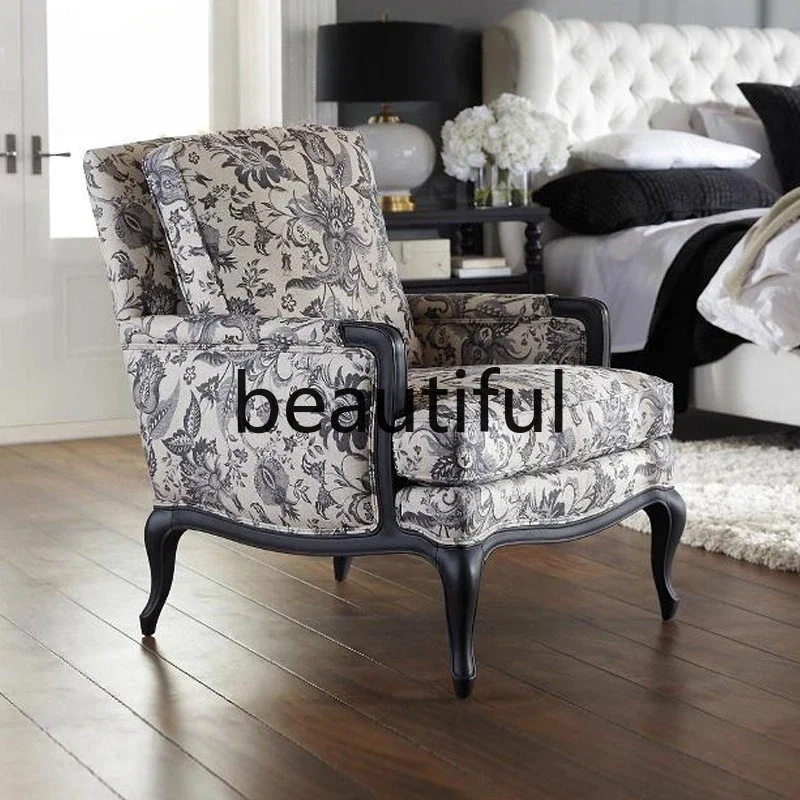 X Массив бука, кресло для отдыха на балконе, ретро, одноместное кресло-диван