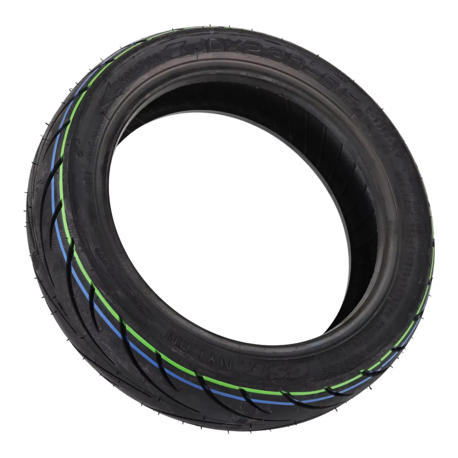 10 Zoll 10*2.30-6.5 Schlauchloser Reifen für NIU Elektroroller KQI 2 KickScooter, Langlebige Ersatzteile für Räder