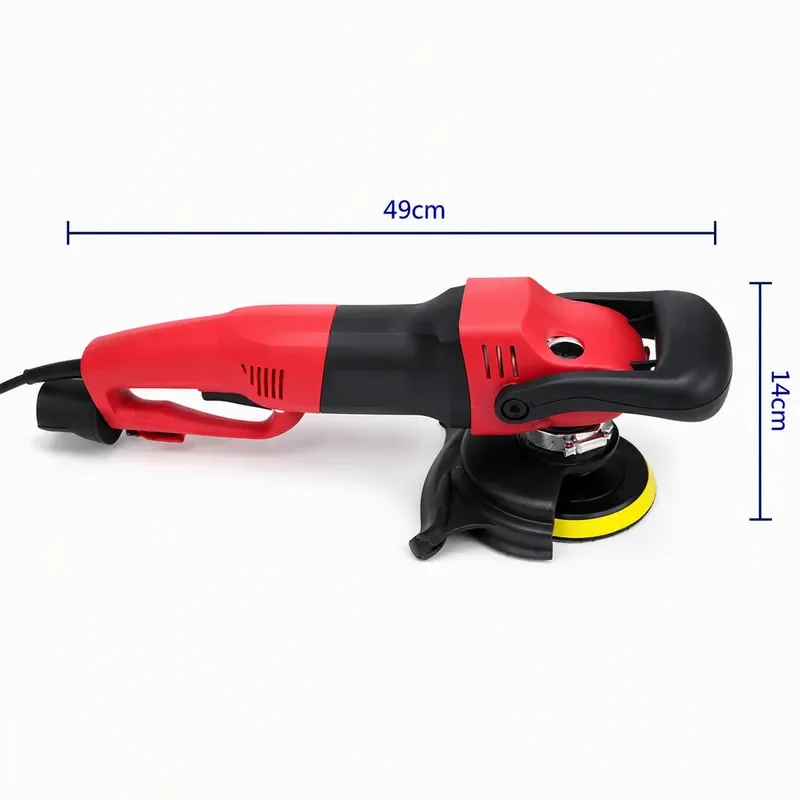 1200W Portable Electric Stone Grinder Wet Polisher Water Injection Hand Grinding Machine for Marble Granite Concrete Surface