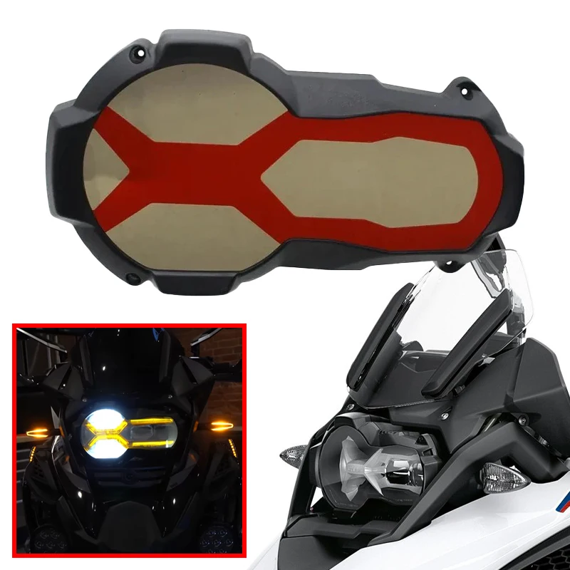 

For BMW R1200GS R1250GS LC R 1250 GS ADV 2018-2024 Motorcycle Accessories Guard Headlight Protector Cover Headlamp Grille Shield