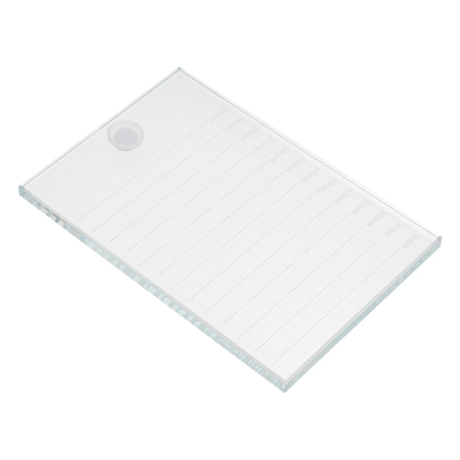 

Home Salon Eyelash Tray 15x10cm Large Eyelash Extension Holder Pallet Lash Grafting Stand False Lash Extension Supply