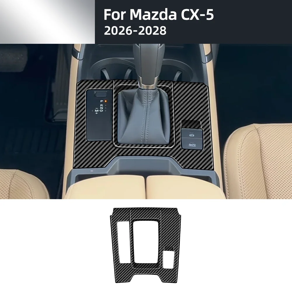 Car Gear Shift Panel For Mazda CX5 CX-5 2026 2027 2028 Anti-Scratch Decoration Protective Interior Accessories