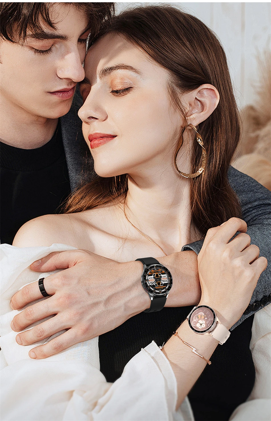 2026 Neue TWS 2-in-1 Bluetooth-Kopfhörer Smartwatch für Herren Herzfrequenz-Gesundheitsüberwachung Wasserdicht BT-Anrufe Musik-Smartwatch für Damen – Detail 24