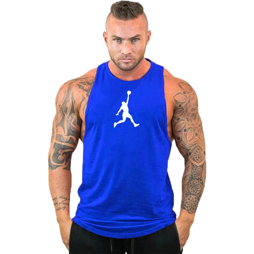 

Gym T-shirts Clothing Shirt Man Muscle Clothes Men Workout Stringer Singlets Fitness Brand Bodybuilding Singlet Tank Top Vest