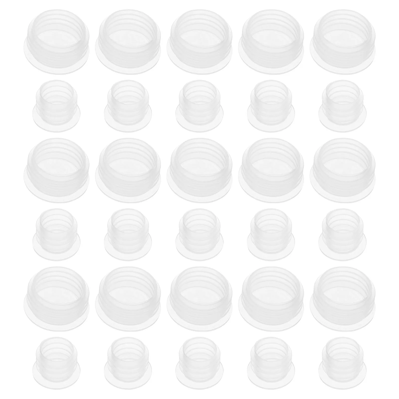 

200 Pcs Plastic Bottle Cap Water Lid Replacement Lids Reusable Caps Pepper Shaker